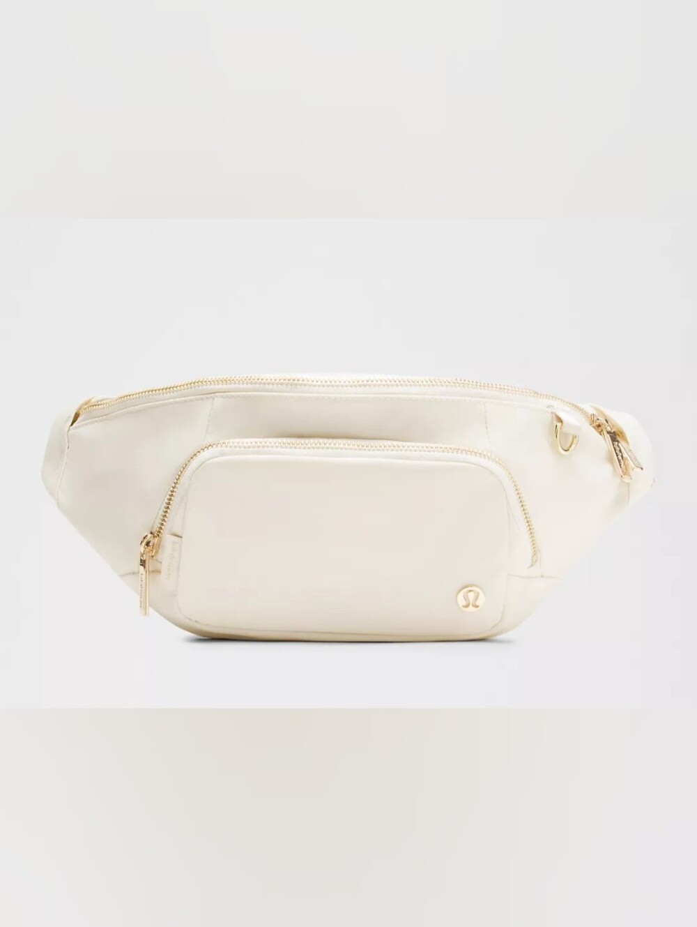 Lululemon Everywhere Belt Bag Extra Large 4L Metal Ivory Gold Fanny Pack Zip